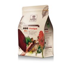Cacao Barry 66% Dark Chocolate Pistoles Mexique