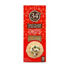 34 Degrees Chili Flake & Olive Oil Crisps