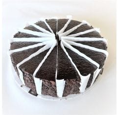Bindi Chocolate Fondant Cake Sliced