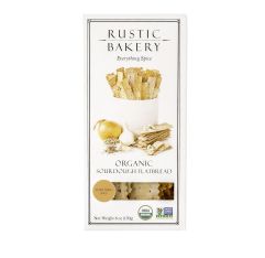 Rustic Bakery Everything Spice Classic Flatbread Organic Vegan