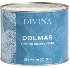Divina Stuffed Grapeleaf Dolmas 70 Count Gluten Free