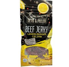 Dean & Peeler Lemon Pepper Premium Angus Beef Jerky