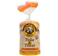 Einstein Bros Asiago Bagels Take & Toast