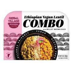 Global Village Foods Ethiopian Lentil Combo Vegan