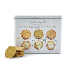 Flavored Crackers for Fine Cheese Tin