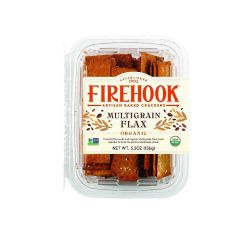 Firehook Multigrain Flax Crackers Organic