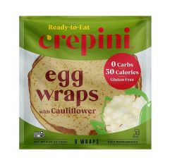 Crepini Egg Wraps with Cauliflower