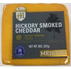 Meister Cheese Company Hickory Smoked Cheddar Wedge