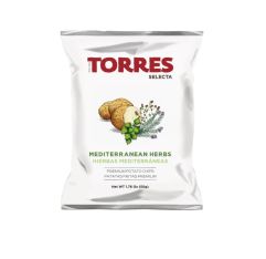 Torres Selecta Mediterranean Herbs Potato Chips Gluten Free