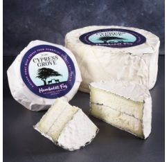 Cypress Grove Humboldt Fog Wedge Hand Wrapped
