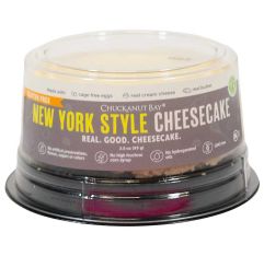Chuckanut Bay New York Cheesecake Gluten Free 3 Inch