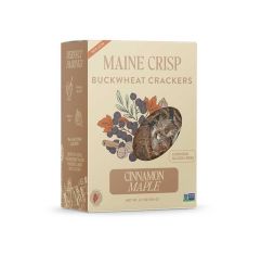 Maine Crisp Cinnamon Maple Buckwheat Crisps