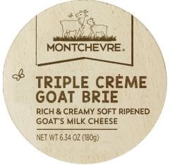 Montchevre Triple Creme Goat Brie Mini Wheel