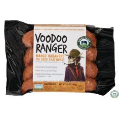 Voodoo Ranger Mango Habanero Bratwurst