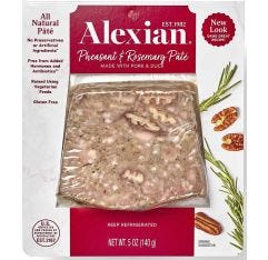 Alexian Rosemary Pheasant Duck Pate