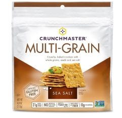 Crunchmaster Multi-Grain Sea Salt Crackers Gluten Free