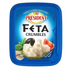 President Plain Feta Crumbles