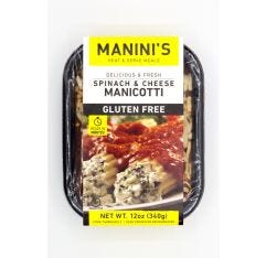 Manini's Gluten Free Spinach Manicotti
