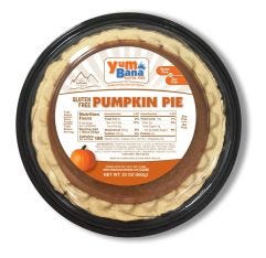 Yumbana Gf Pumpkin Pie 8 Inch Gluten Free