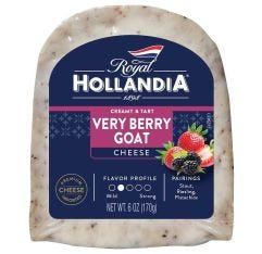 Royal Hollandia Very Berry Goat Gouda Wedge