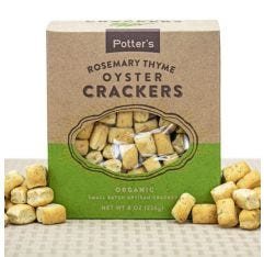Potters Crackers Rosemary & Thyme Oyster Crackers