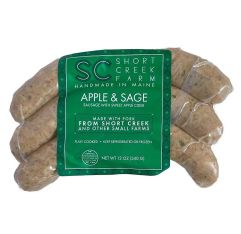 Short Creek Farm sausage roasted apple & sage