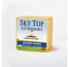 Sky Top Organics Smoked Gouda Cheese Block