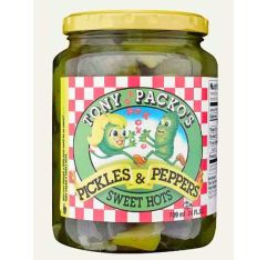 Tony Packo's Sweet Hot Pickles & Peppers
