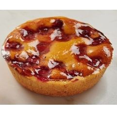 Artuso Pastry Plaza Sweets Sour Cherry Peach Tart 4 Inch