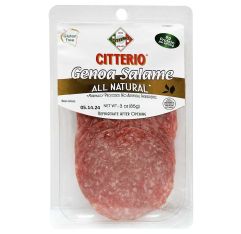 Citterio Genoa Salami  Sliced