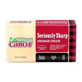 Seriously Sharp White Cheddar Brick