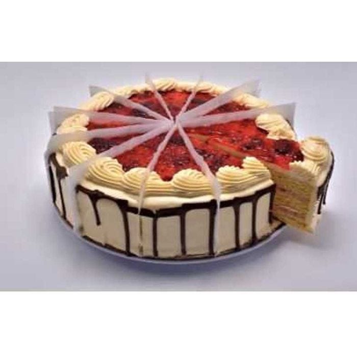 Strawberry Jubilee Cake 12 Slices