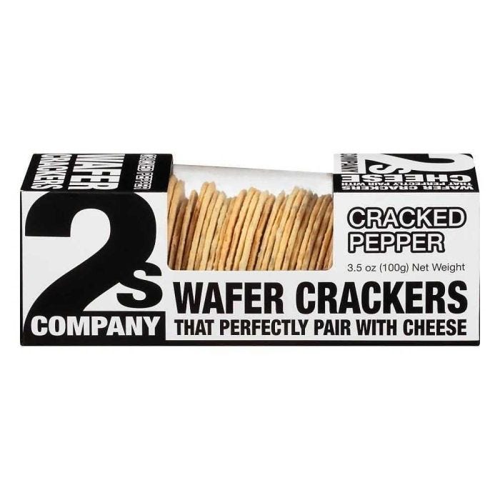 Cracked Pepper Wafer Cracker 2S Company Cracked Pepper Wafer Cracker 2S Company