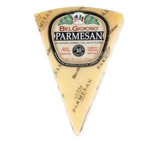 Belgioioso Aged 10 Months Parmesan Wedge