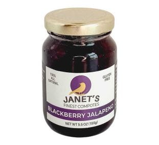 Blackberry Jalapeno Compote