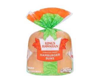 King's Hawaiian Sweet Hamburger Buns