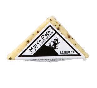 Beecher's Marco Polo Peppercorn Cheddar Wedge