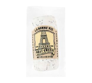 La Bonne Vie Everything Bagel Spice Goat Cheese Log