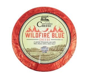 Carr Valley Glacier Wildfire Blue Wheel