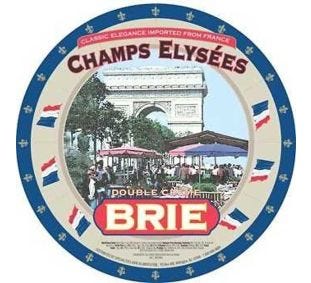 Ermitage Champs Elysees Double Creme Brie 60% Wheel