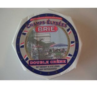 Ermitage Champs Elysees Double Creme Brie Mini Wheel