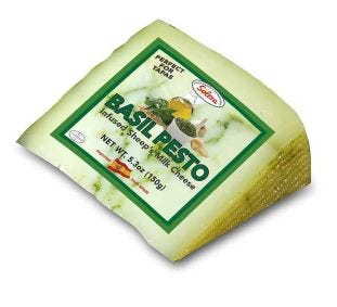Solera Basil Pesto Infused Sheep's Milk Cheese