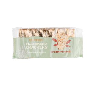 Kryssos Everything Flatbread Crackers Vegan