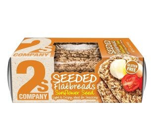 2S Company Sunflower Seeded Flatbreads