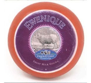 Central Coast Ewenique Sheep Gouda Wheel
