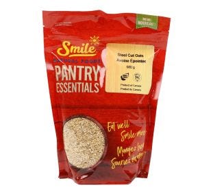 Kii Natural's Steel Cut Premium Oats Kosher