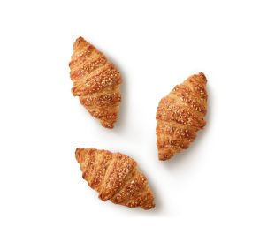 Bridor Multigrain Croissant Straight Mini RTB