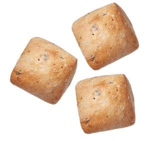 Bridor Hazelnut Olive Yuzu Rolls