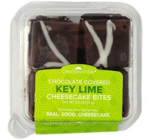 Chuckanut Bay Key Lime Cheesecake Bites