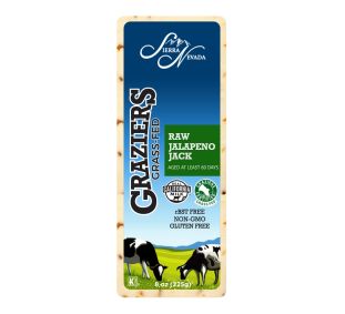 Graziers Raw Milk Grass Fed Jalapeno Jack Wedge